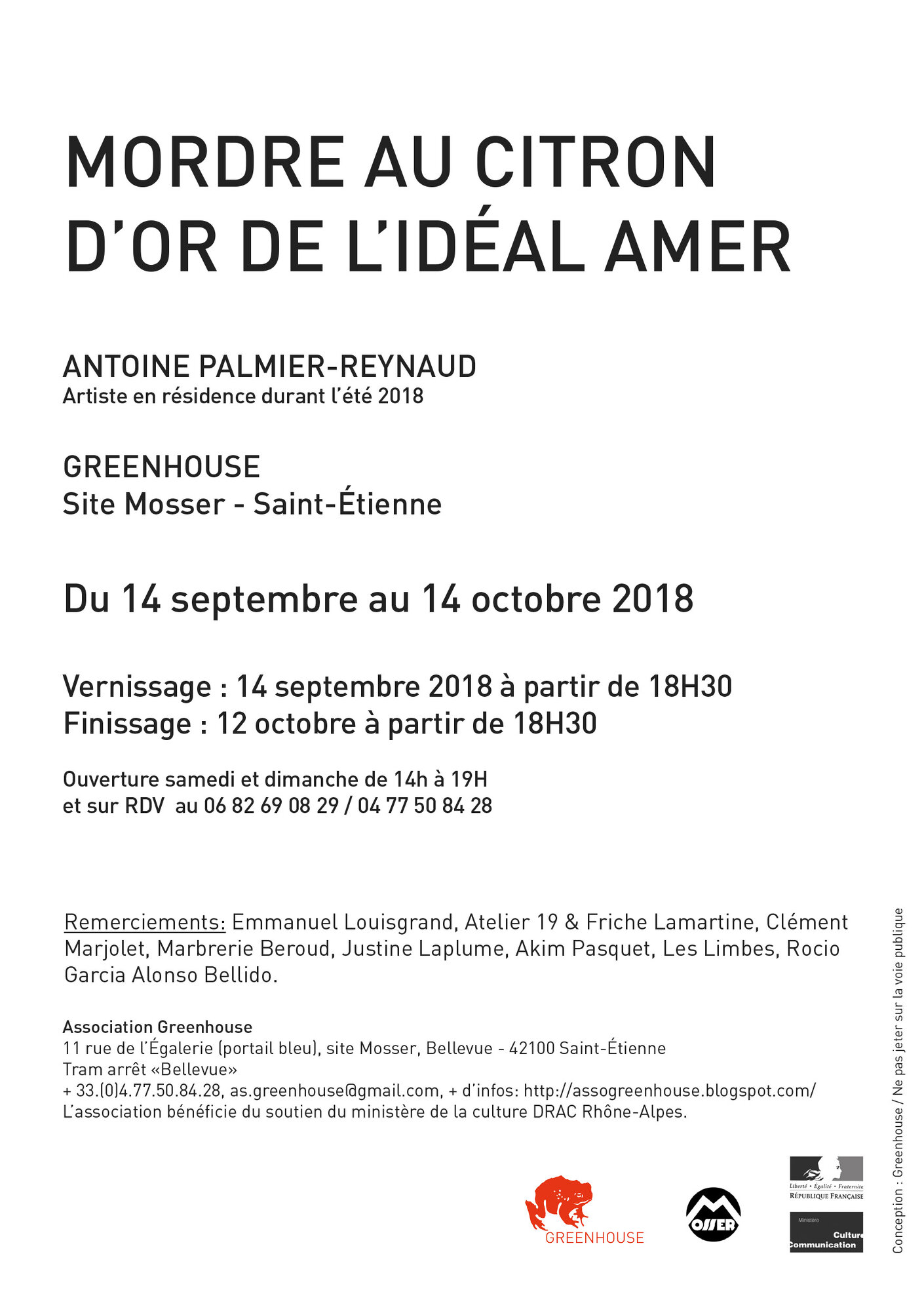 Emplacement libre