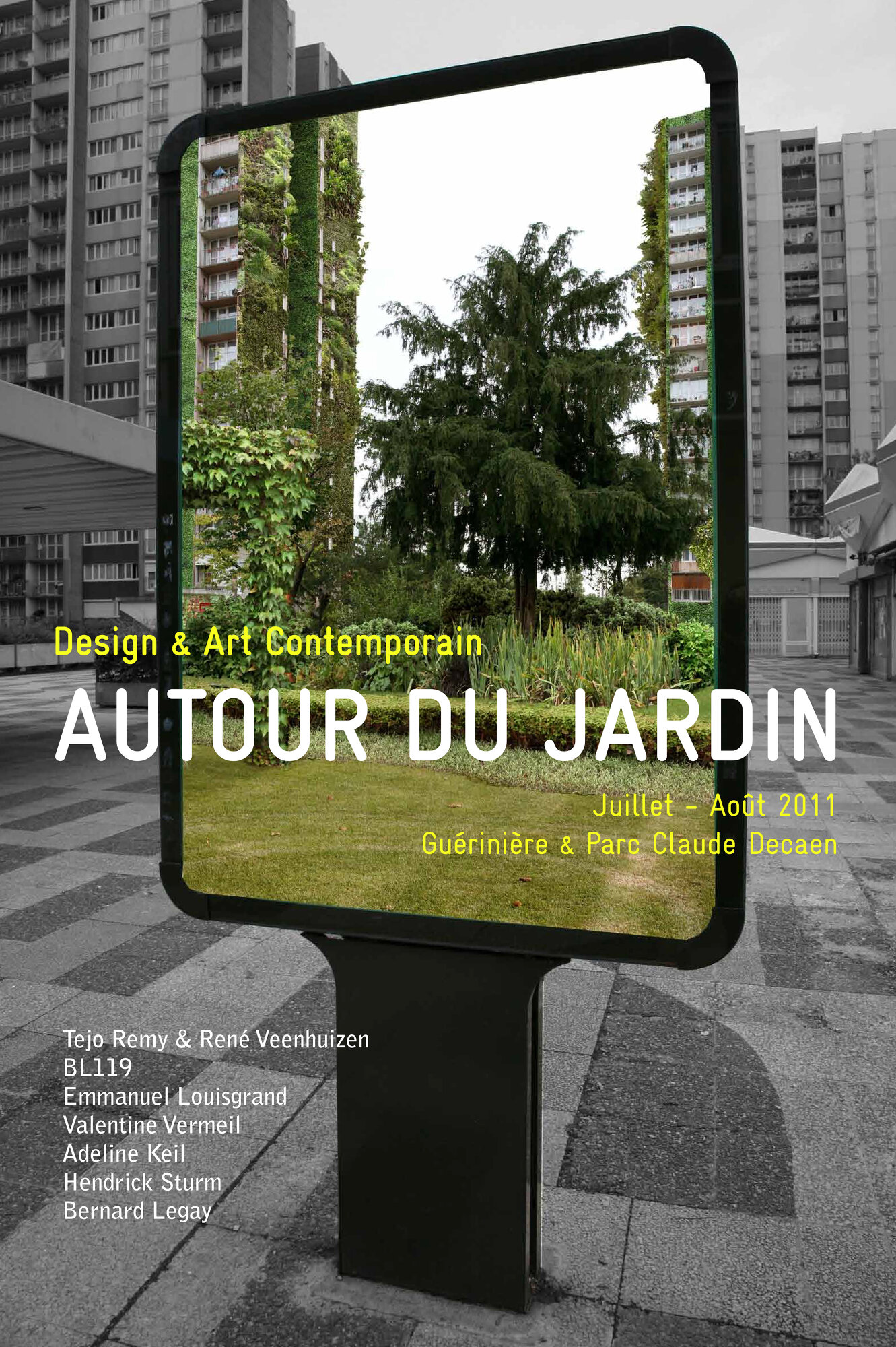  Affiche autour du Jardin