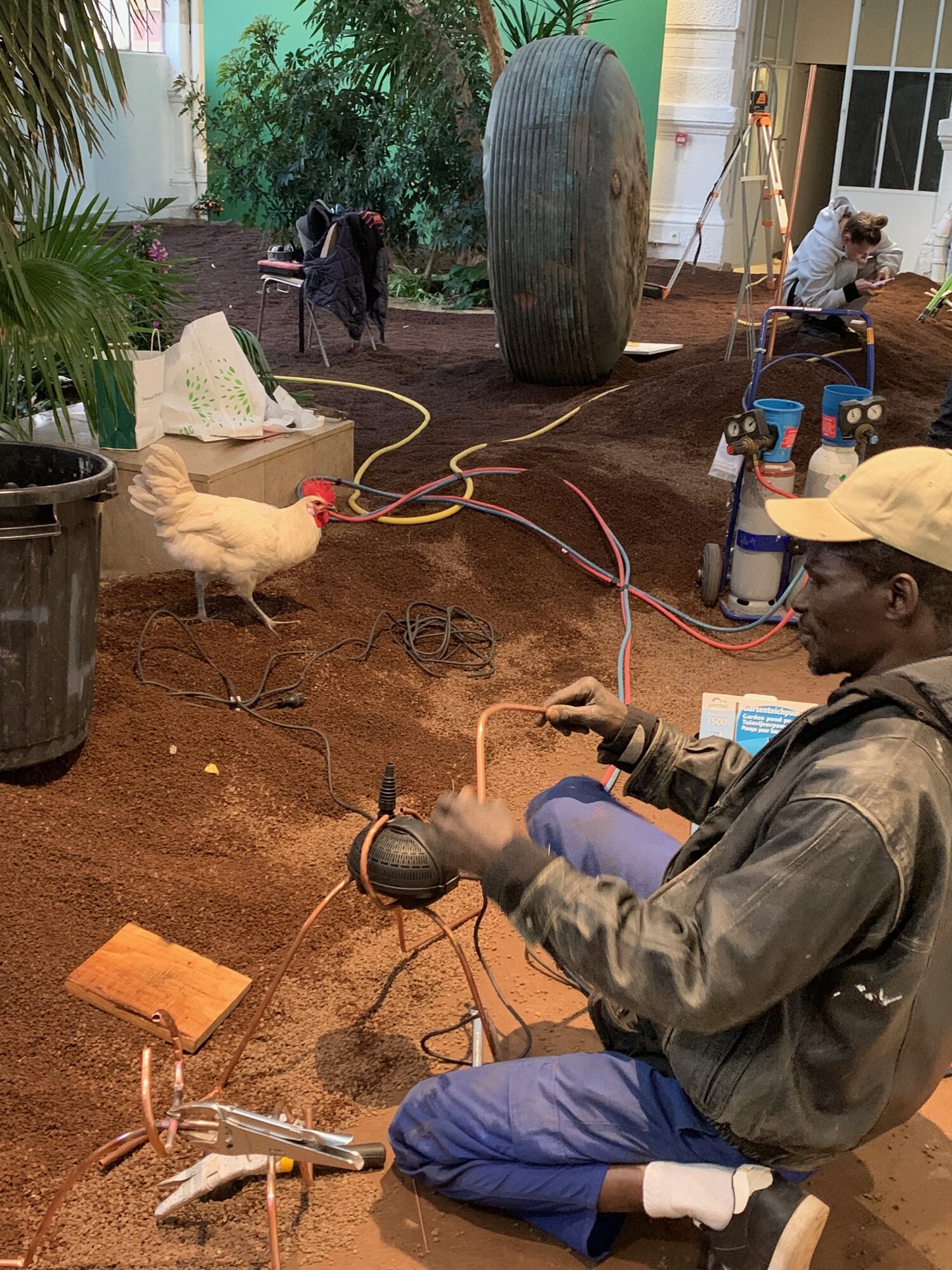 Jardin Jet d'eau - making-of