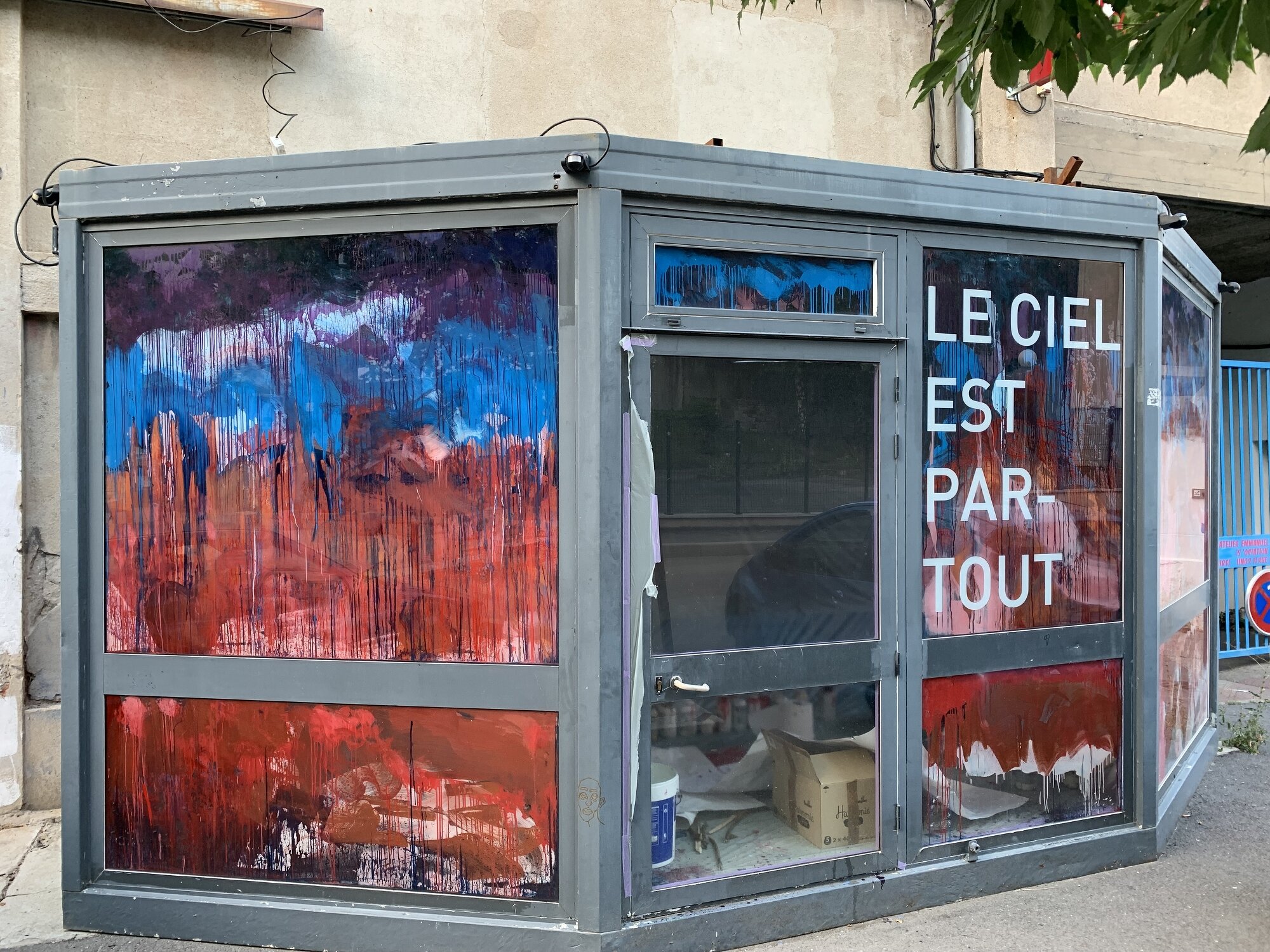 Le ciel et partout - making-of